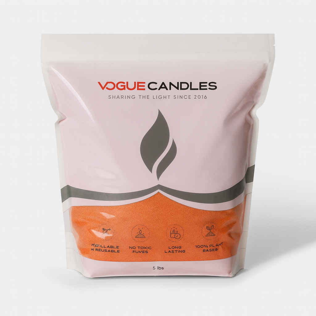 5lb Bag Wax Granules + 50 Wicks