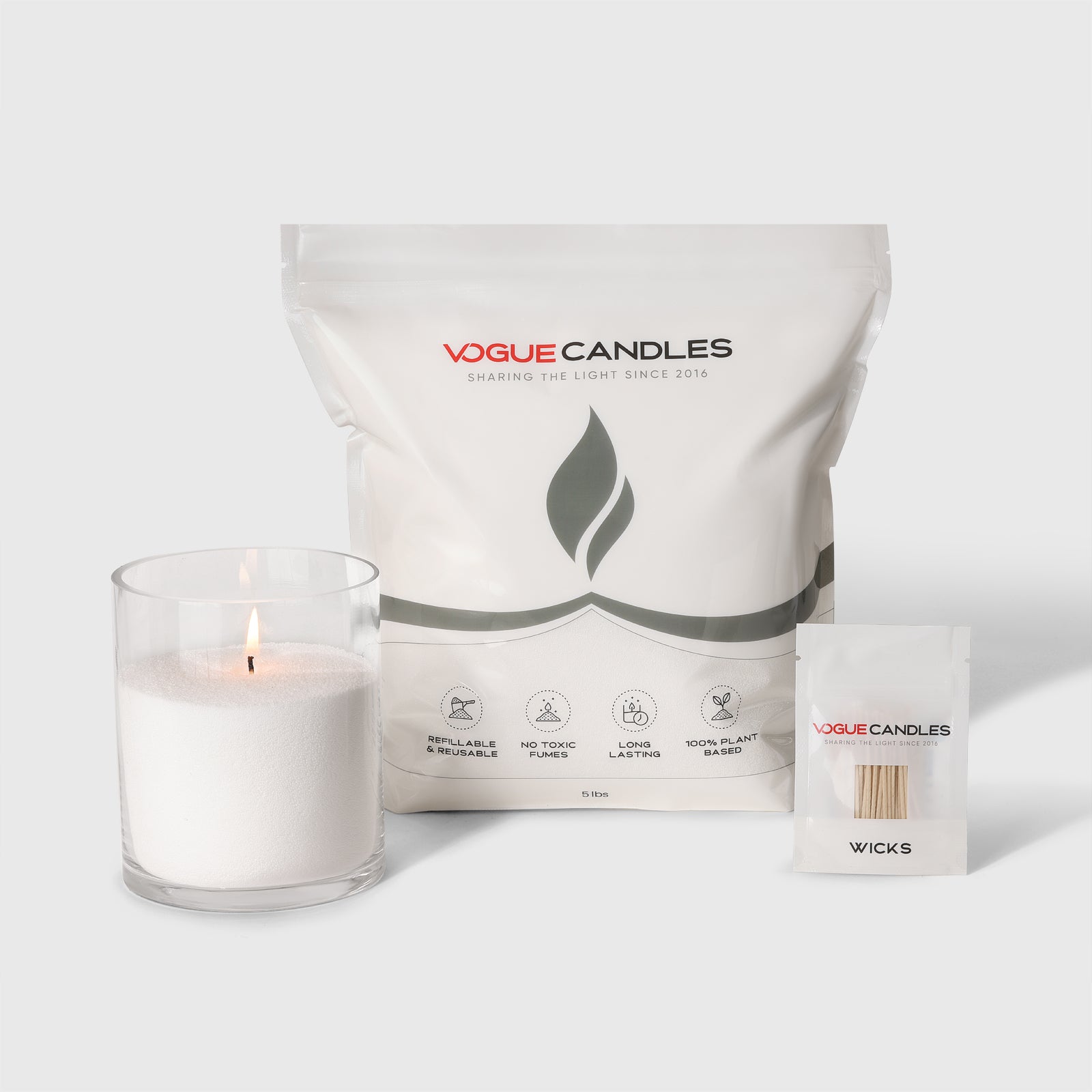 Vogue Candles (White)