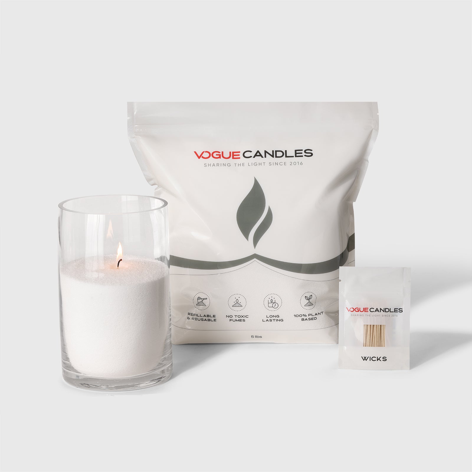 Vogue Candles (White)