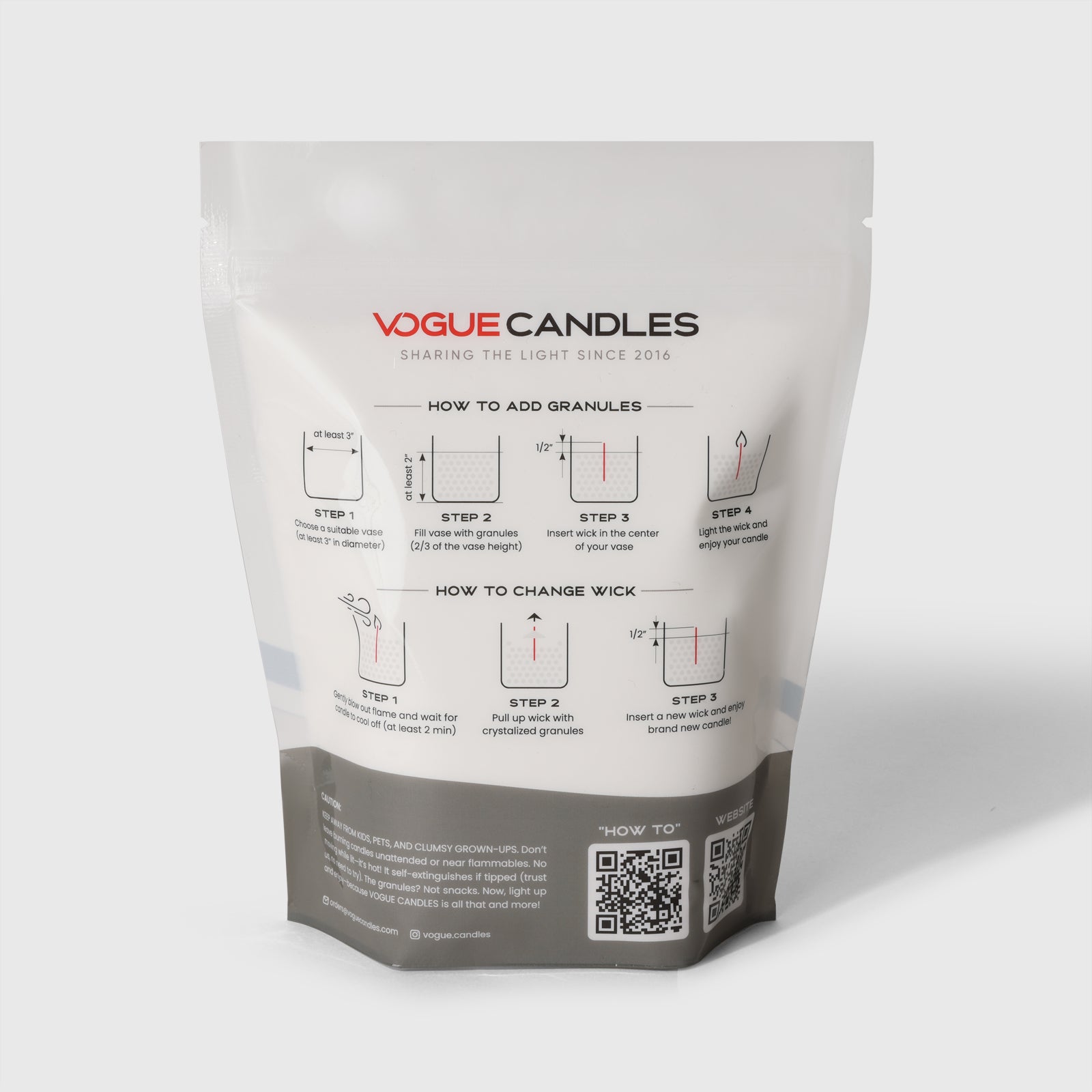 Vogue Candles (White)