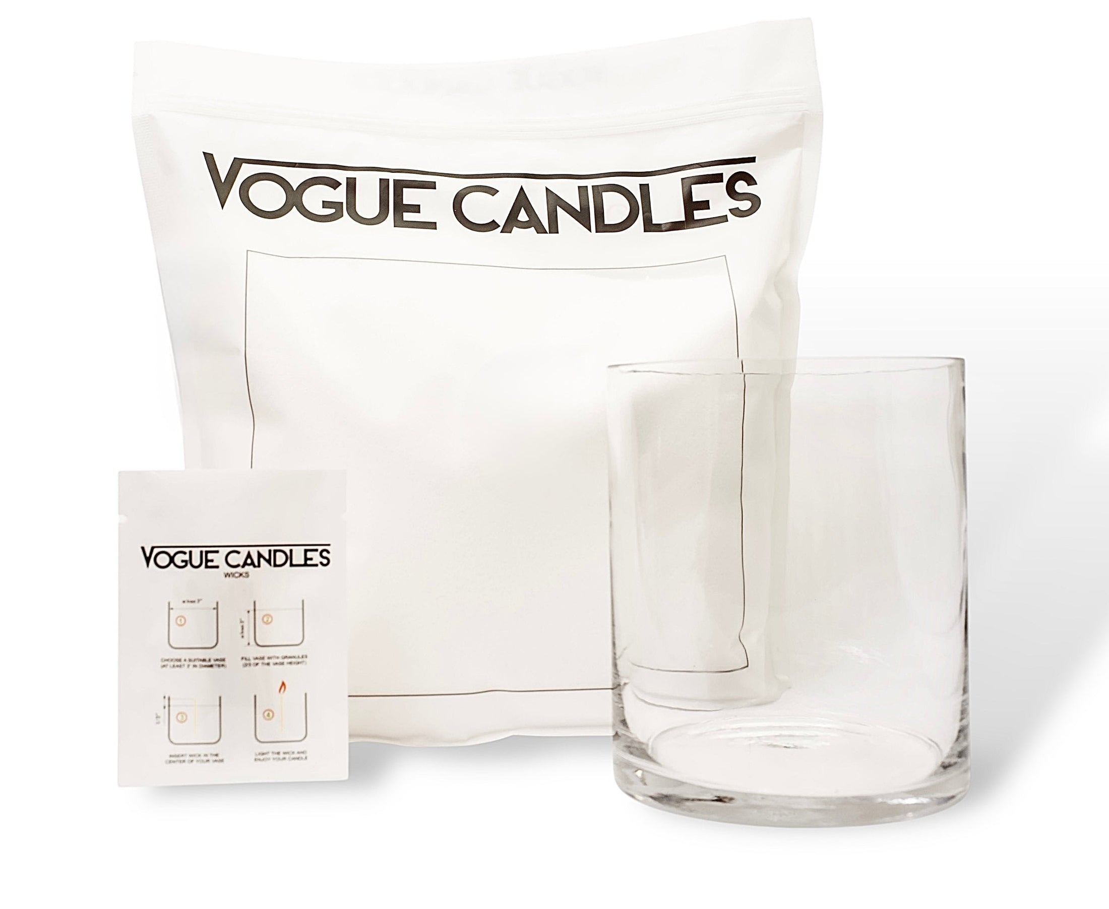 Vogue Candles | Set of Granules and Wicks