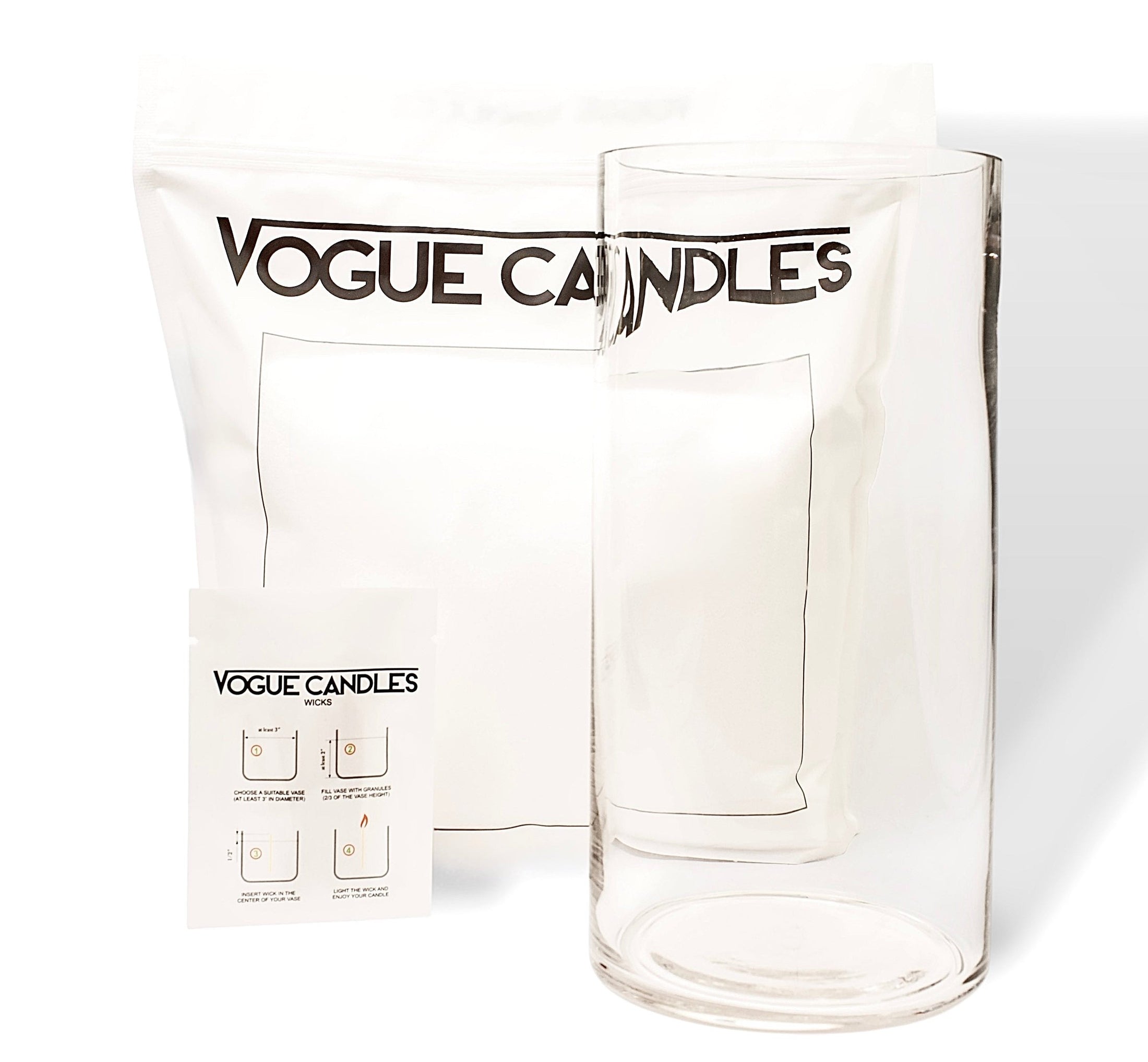 Vogue Candles | Set of Granules and Wicks