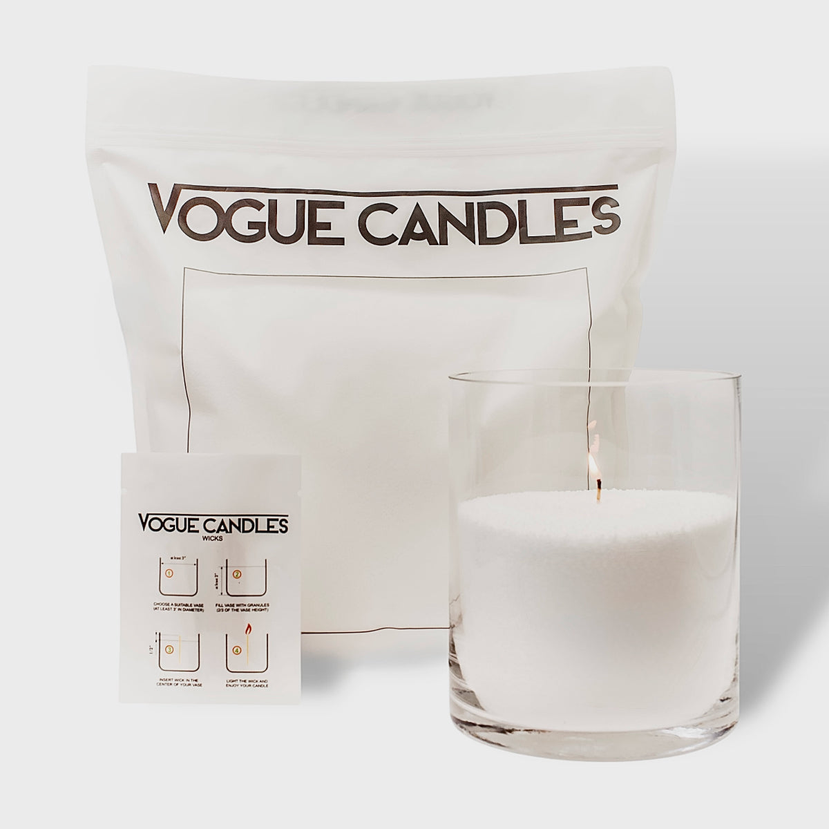 Vogue Candles (White)